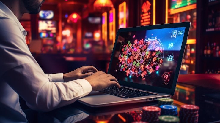Tampilan aplikasi hiburan digital dengan antarmuka responsif dan mudah digunakan